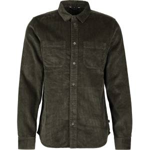 Stoic Мъжка риза с копчета Stoic MMXX. Mora Cord Shirt - Dark Olive (033-2412-0311)