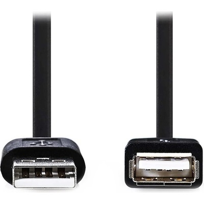 Nedis CCGT60010BK30 USB 2.0, Zástrčka A – Zásuvka USB A, 3m, černý