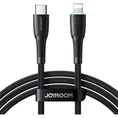 JOYROOM Кабел Joyroom SA32-CL3 Starry, USB-C към Lightning, 30W 1m, черен (SA32-CL3 1m Bl)