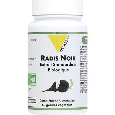 Vit’All+® Черна ряпа (корен) 250 mg 60 капсули | Vit’All+® (623233 (RAPH) VP)