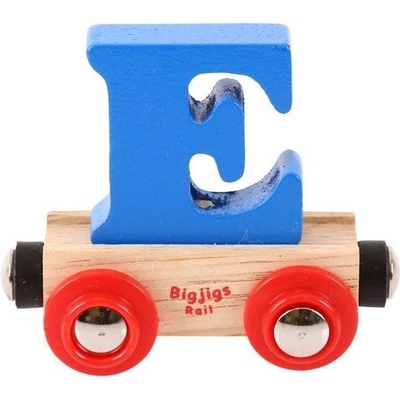 Bigjigs vagónik Písmeno E