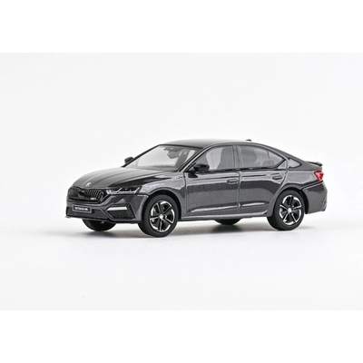 ABREX Škoda Octavia IV RS 2020 Sivá Titan Metalíza 1:43