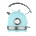 Cecotec Електрическа кана Cecotec Thermosense 420 Vintage Light Blue (Thermosense 420 Vintage Light Blue)