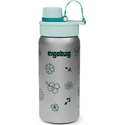 Ergobag Stainless Steel Bottle 500 ml Flowers