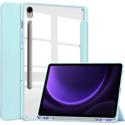 Vsetkonamobil 65783 CRYSTAL Zaklápacie puzdro Samsung Galaxy Tab S9 FE / Tab S10 FE / S10 Lite svetlomodré