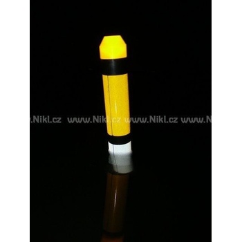 NIKL Svetielko k tyčovej bójke s nočným senzorom červené