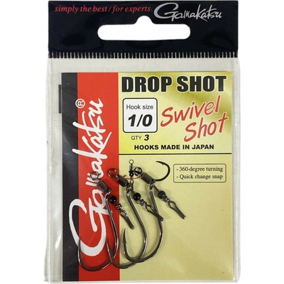 Gamakatsu Dropshot Swivel Shot vel.2 3 ks