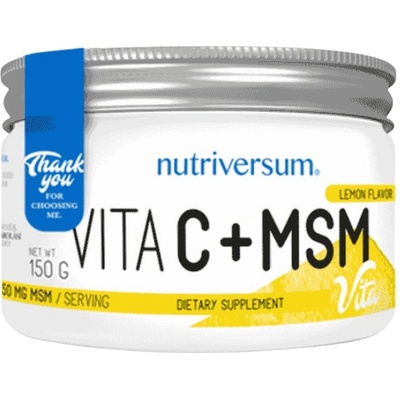 Nutriversum Vita C + MSM [150 грама] Лимон