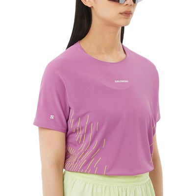 Salomon Tričko SENSE AERO SS TEE GFX W lc2759600