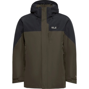 Jack Wolfskin Мъжко 3-в-1 яке Jack Wolfskin Romberg 2 3in1 Jacket 3-in-1 jacket - Obsidian Moss (004-7738-0212)