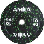 AMILA Олимпийски Гумиран Диск Amila Bumper 10кг - 2бр