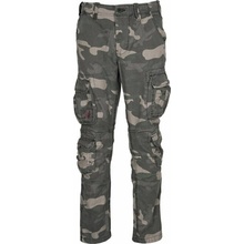Kalhoty Airborne Slimmy blackcamo