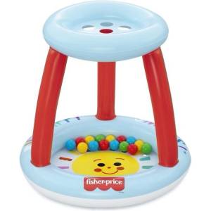Mattel Детски басейн с топки Fisher-Price Lil' Sunshine 93541, 89x89x84 см