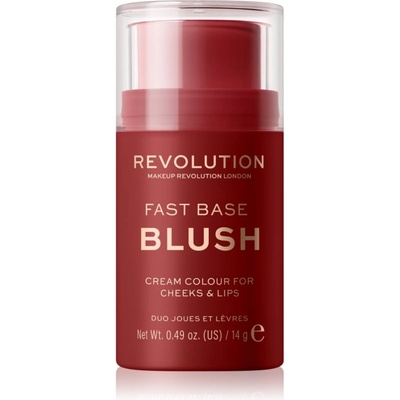 Revolution Beauty Fast Base тониращ балсам за устни и скули цвят Spice 14 гр