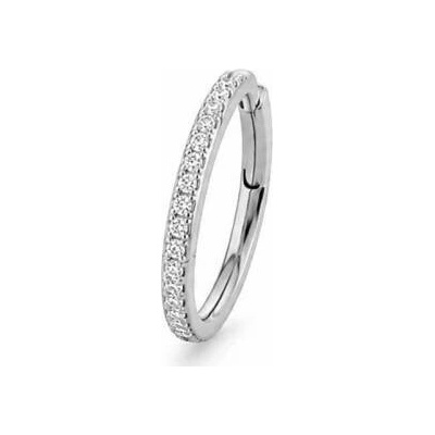 ORNAMENTI Piercing do nosu se zirkony silver SA800019