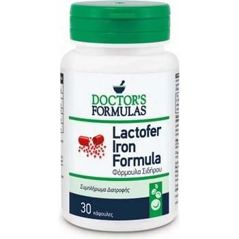 Doctors formulas Хранителна добавка Желязо, Doctor' s Formulas Lactofer Iron Formula 30caps