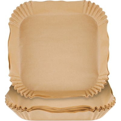 100x pečicí papír 20 x 20cm do horkovzdušné fritézy – Zboží Dáma