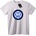 NOONEBRAND Тениска с лого на Inter Milan - XS, White