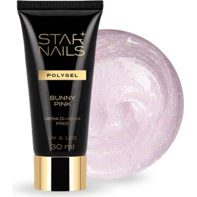 Starnails UV/LED Polygel Hema Di Hema Free 010 Bunny Pink 30 ml