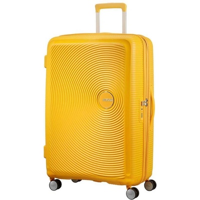 American Tourister SOUNDBOX Spinner 77 EXP Golden Yellow 97 l