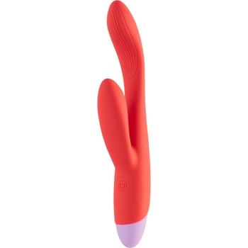 DreamToys Dreamtoys Love Signal - G-точка вибратор с клитор стимулатор (червен)