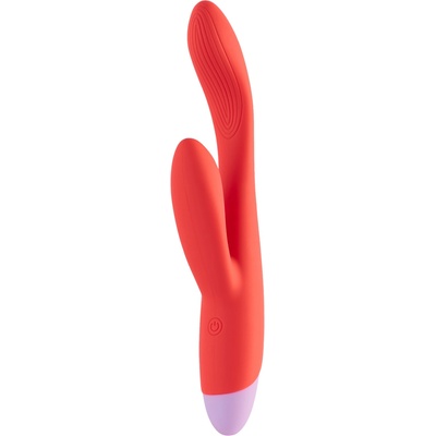 DreamToys Dreamtoys Love Signal - G-точка вибратор с клитор стимулатор (червен)