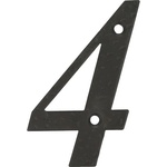 AMIG ЦИФРА 4 ЧЕРЕН МАТ 5см (9861)