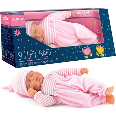 Dolls World Roztomilé bábätko Adélka 30 cm