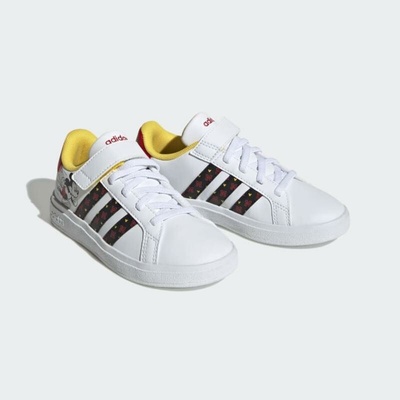 adidas Grand Court Mickey El K HP7760 bílý