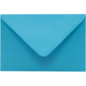 KASKAD Цветни пликове KASKAD LC/5 enyvated 162x229mm 77 water blue 25 броя 00277 (00277)