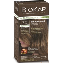 Biosline Barva na vlasy 7.0 Střední blond přírodní 135 ml