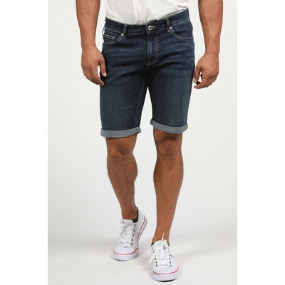 Cross jeans pánské riflové kraťasy A 565-260 modrá