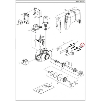 999CHSB000A00 kľúč odblokovací- kovový pre SUN, RAY, REVO