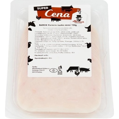 Baron Kuracia šunka nárez 150 g
