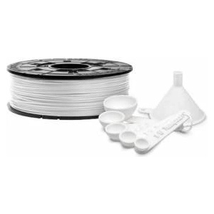 XYZprinting Консуматив за 3D принтер XYZprinting, Влакно, PLA (NFC) filament, Антибактериален, 1.75 mm, Макс. 215 градуса, Бял, 3D-XYZ-ANTBCT-PLA-WHITE