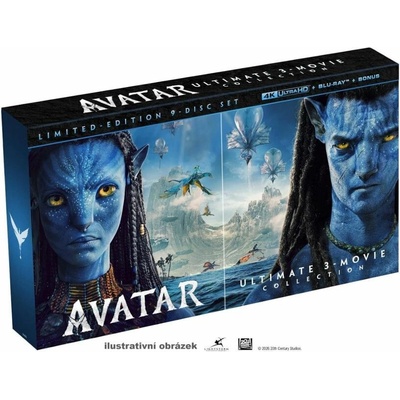 Avatar Trilogy Ultimate Collection 4K Ultra HD + BD