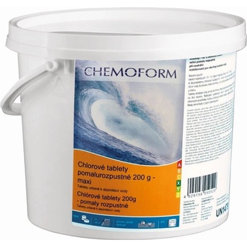 CHEMOFORM Chlórové tablety pomalurozpustné Maxi 3 kg