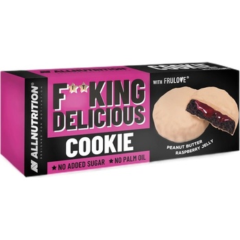 AllNutrition F**King Delicious Cookie | Protein Cookie [128 грама] Фъстъчено масло с малина