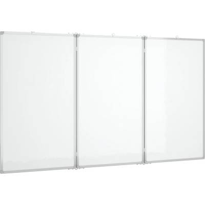 vidaXL Magnetická skládací tabule 150 x 80 x 1,7 cm hliníková