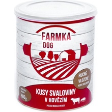 Sokol Falco Farmka Dog kusy svaloviny v hovädzom 8 x 800 g