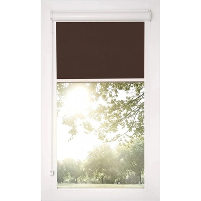 KRPOL Roleta v kazetě zatemňující PG10 Tmavě Hnědá 92 x 215 cm