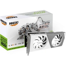 Inno3D GeForce RTX 4070 Ti SUPER Twin X2 OC White 16GB GDDR6X N407TS2-166XX-186156W