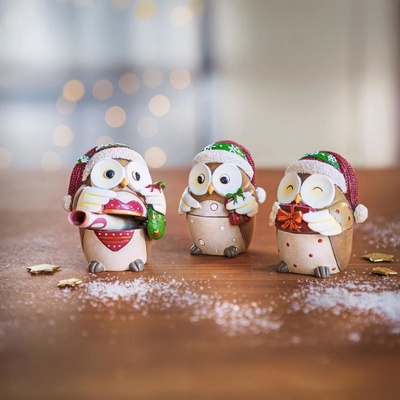 Weltbild Dózy na dárky Sovy 3 ks 668110 – Hledejceny.cz