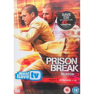 Prison Break - Season 2 - Part 1 - Episodes 1-12 DVD