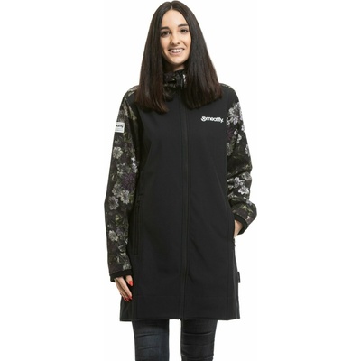 Meatfly дамско softshell палто Thea Straws / Black Meatfly | Cheren | ЖЕНИ | XS