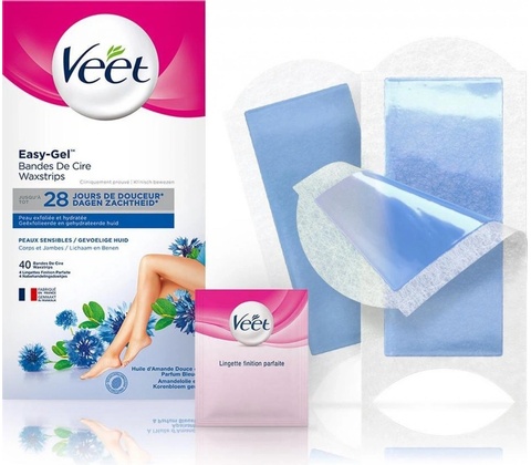 Veet voskové pásky pro citlivou pokožku 40 ks