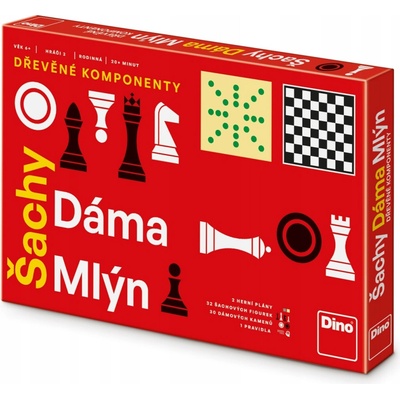 Bonaparte Šachy,dáma,mlýn