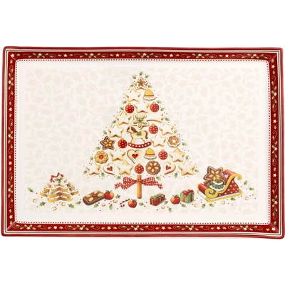 Villeroy & Boch Obdĺžnikový podnos Winter Bakery Del. 39x26,5 cm