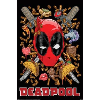 Plagát, Obraz - Deadpool - Chicichanga, 61 × 91.5 cm