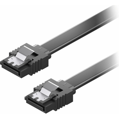 AlzaPower SATA 3.0 6 Gbps 0.3m čierny APW-CBSA3003B